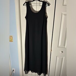 Karin Stevens Classic Black Maxi Dress